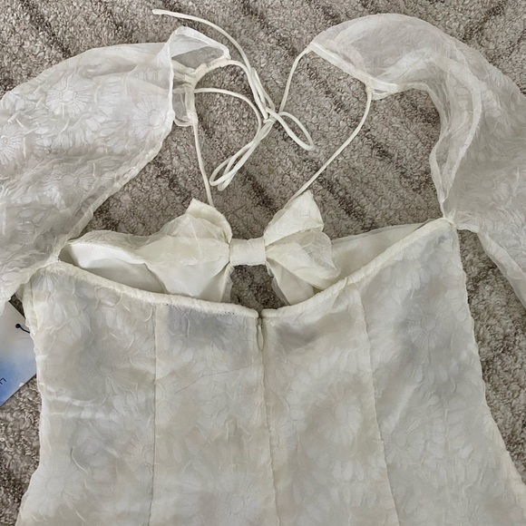 MAJORELLE White Mini Dress - Picture 7 of 9